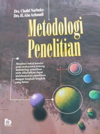 Image of Metodologi Penelitian